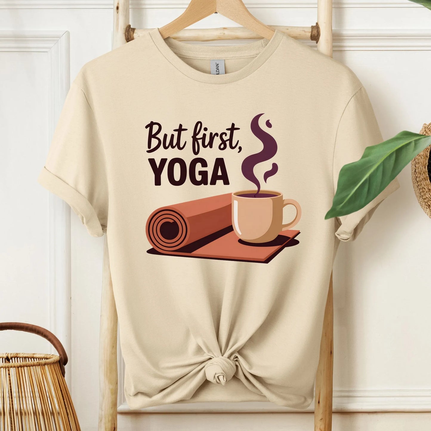 But First Yoga Graphic T-Shirt!