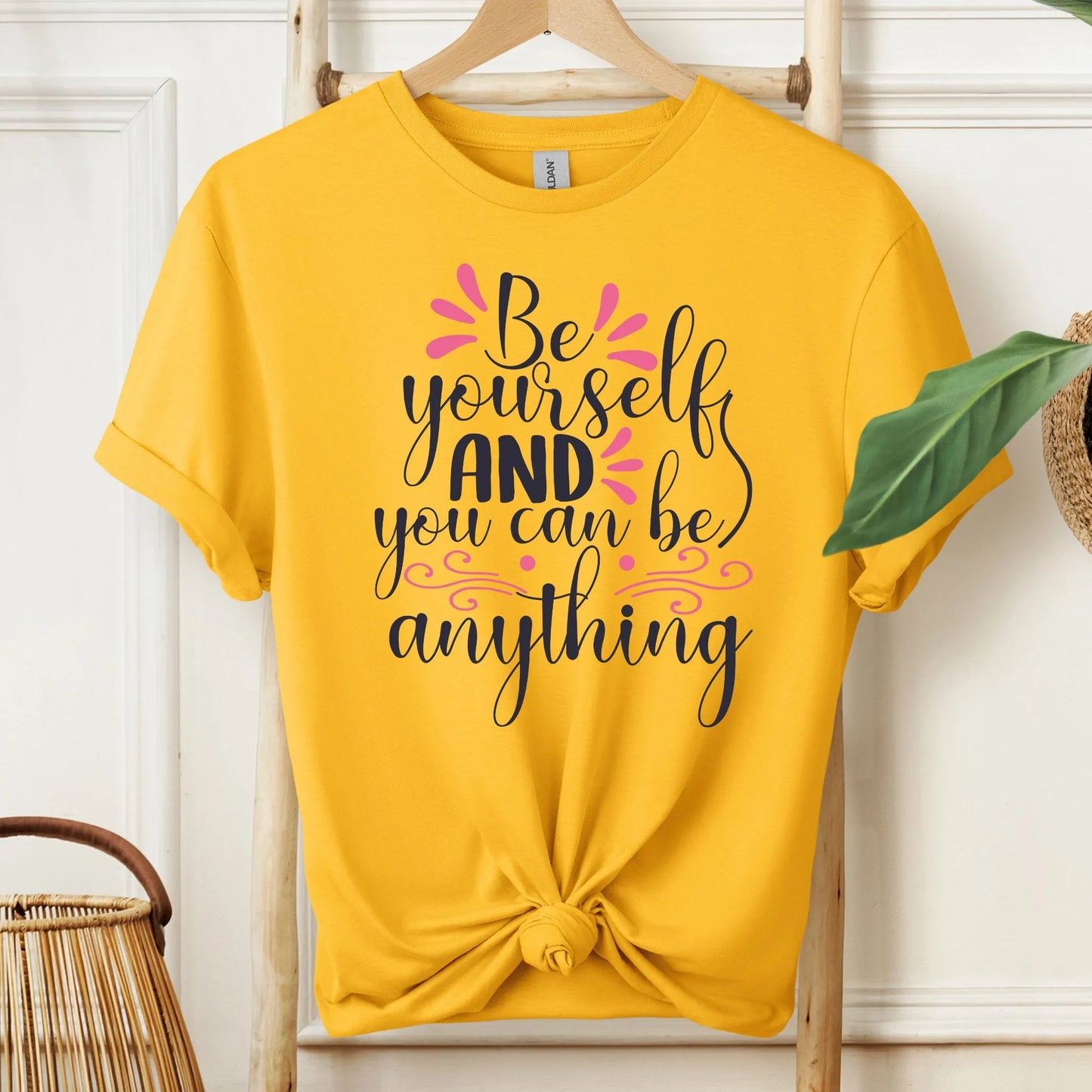 Be Yourself Motivational T-Shirt!