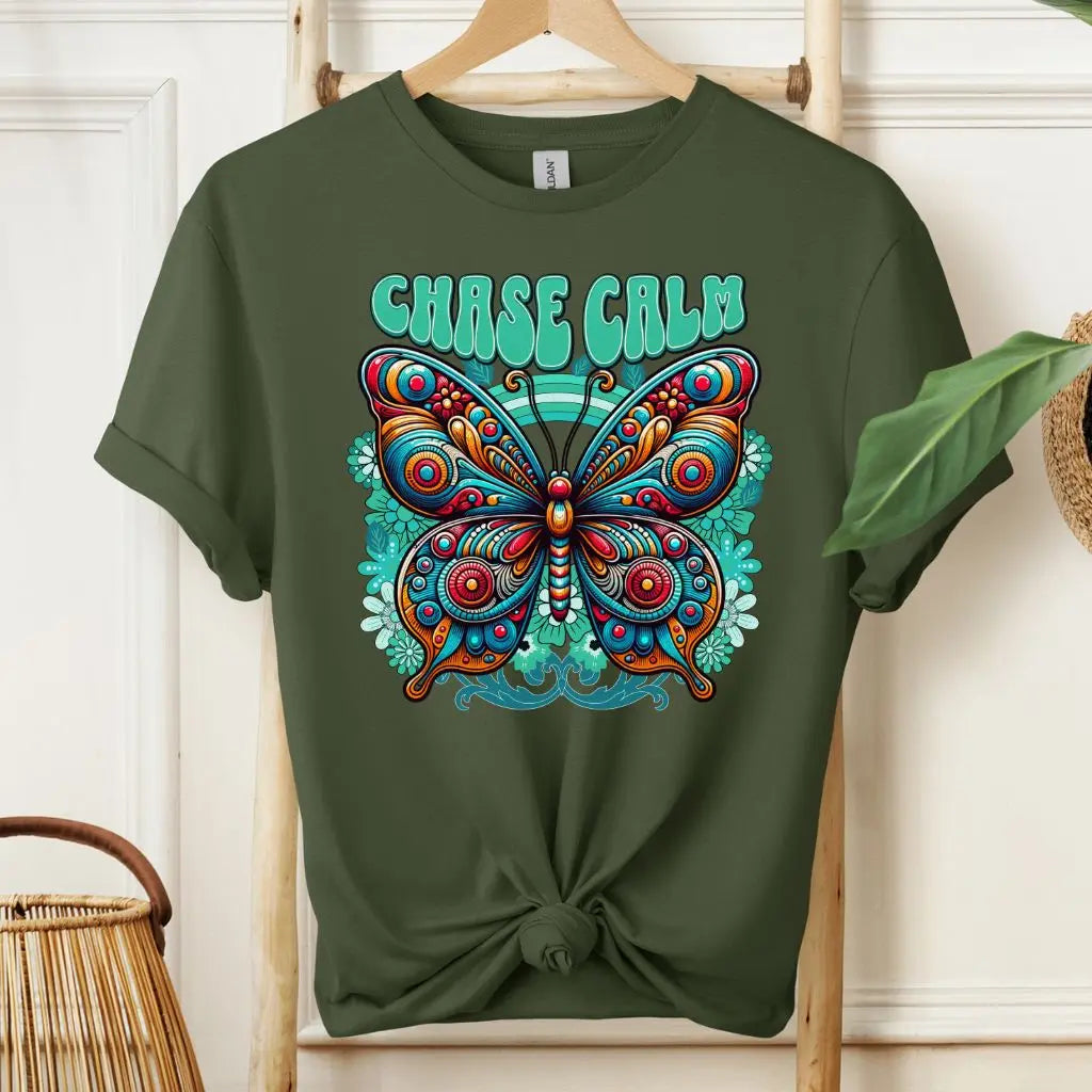 Chase Calm Inspiring Meditation T-Shirt