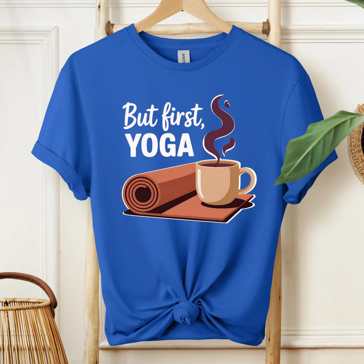 But First Yoga Graphic T-Shirt!