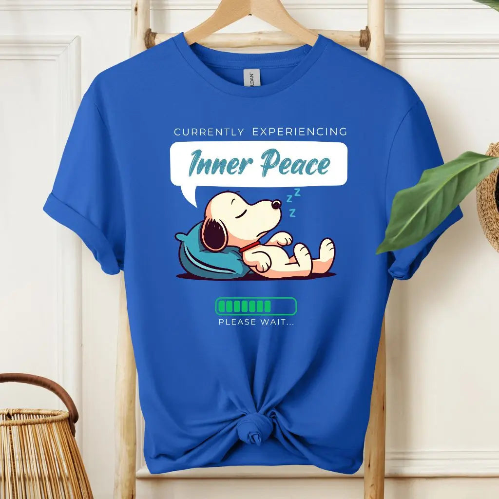 Cute Dog Experiencing Inner Peace T-Shirt