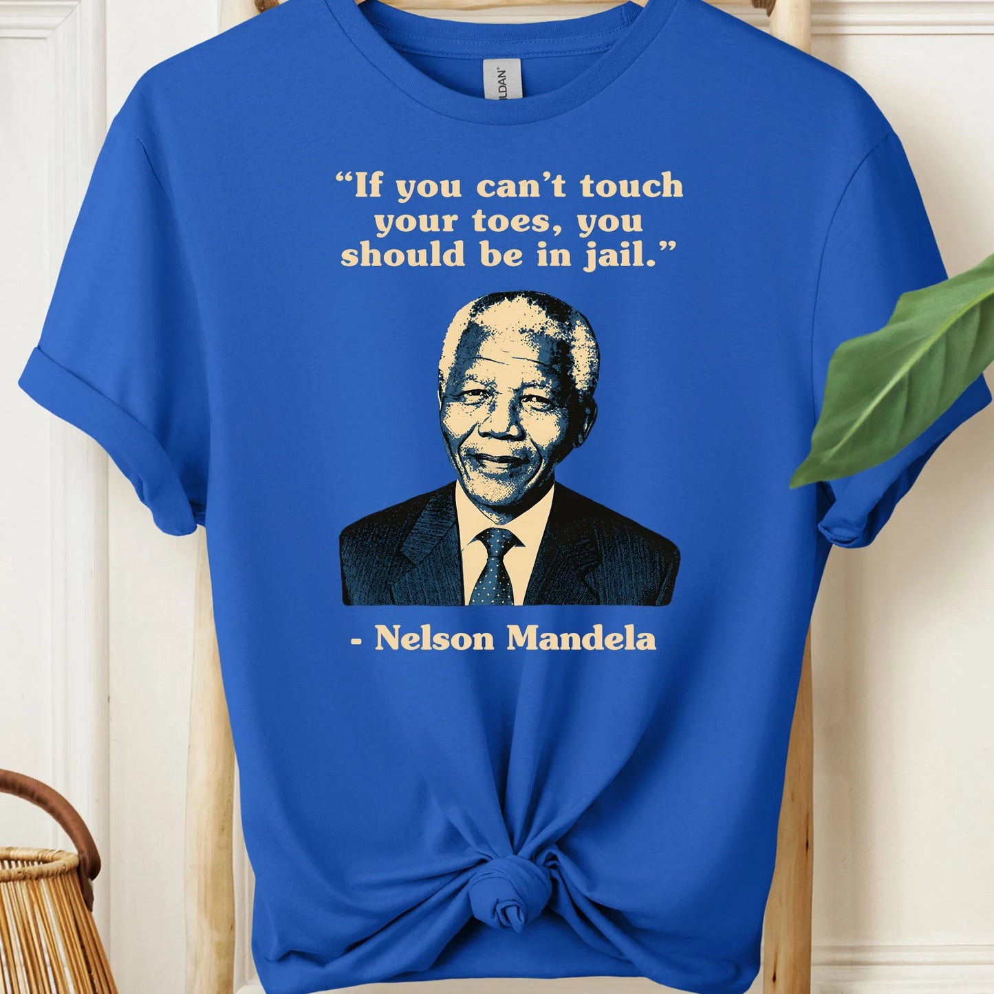 Nelson Mandela Yoga Quote T-Shirt!