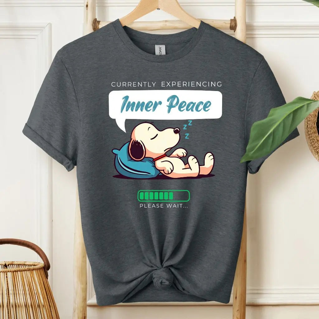Cute Dog Experiencing Inner Peace T-Shirt