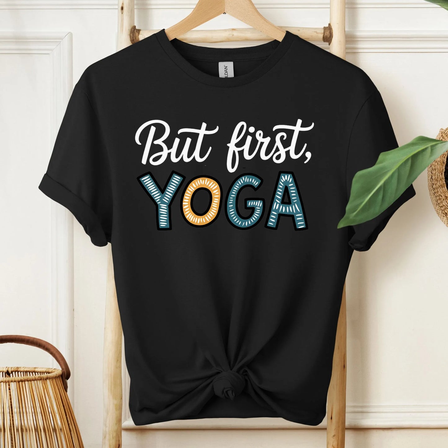 But First, Yoga T-Shirt!