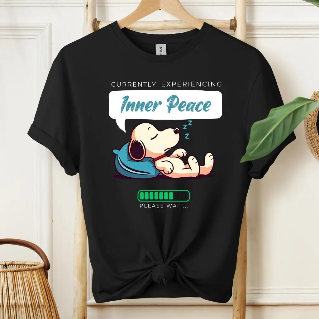 Cute Dog Experiencing Inner Peace T-Shirt