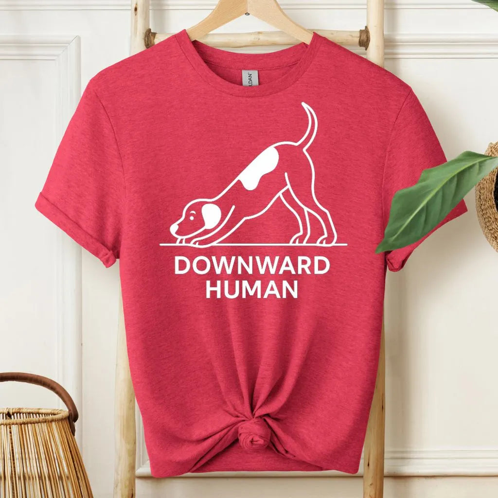 Downward Human Yoga T-Shirt