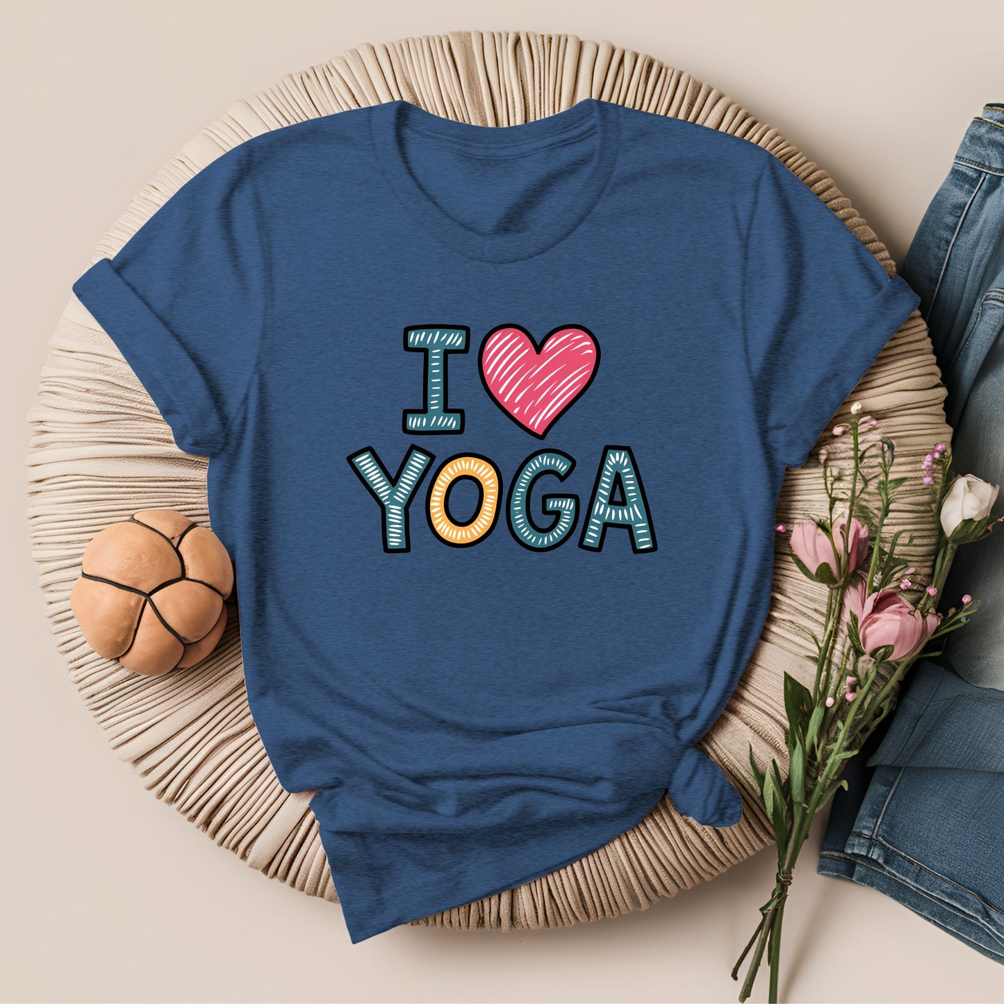 I Love Yoga ❤️ T-Shirt!