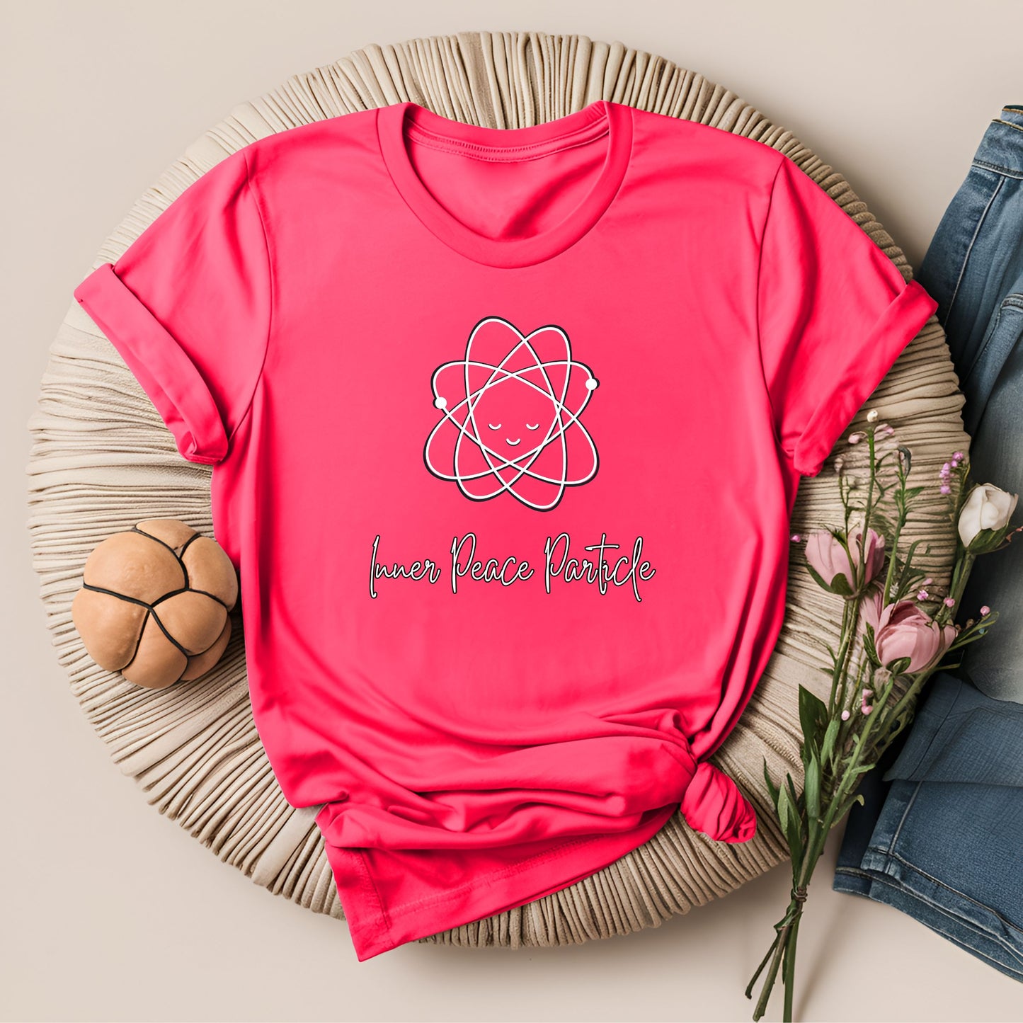 Inner Peace Particle Science Meditation T-Shirt