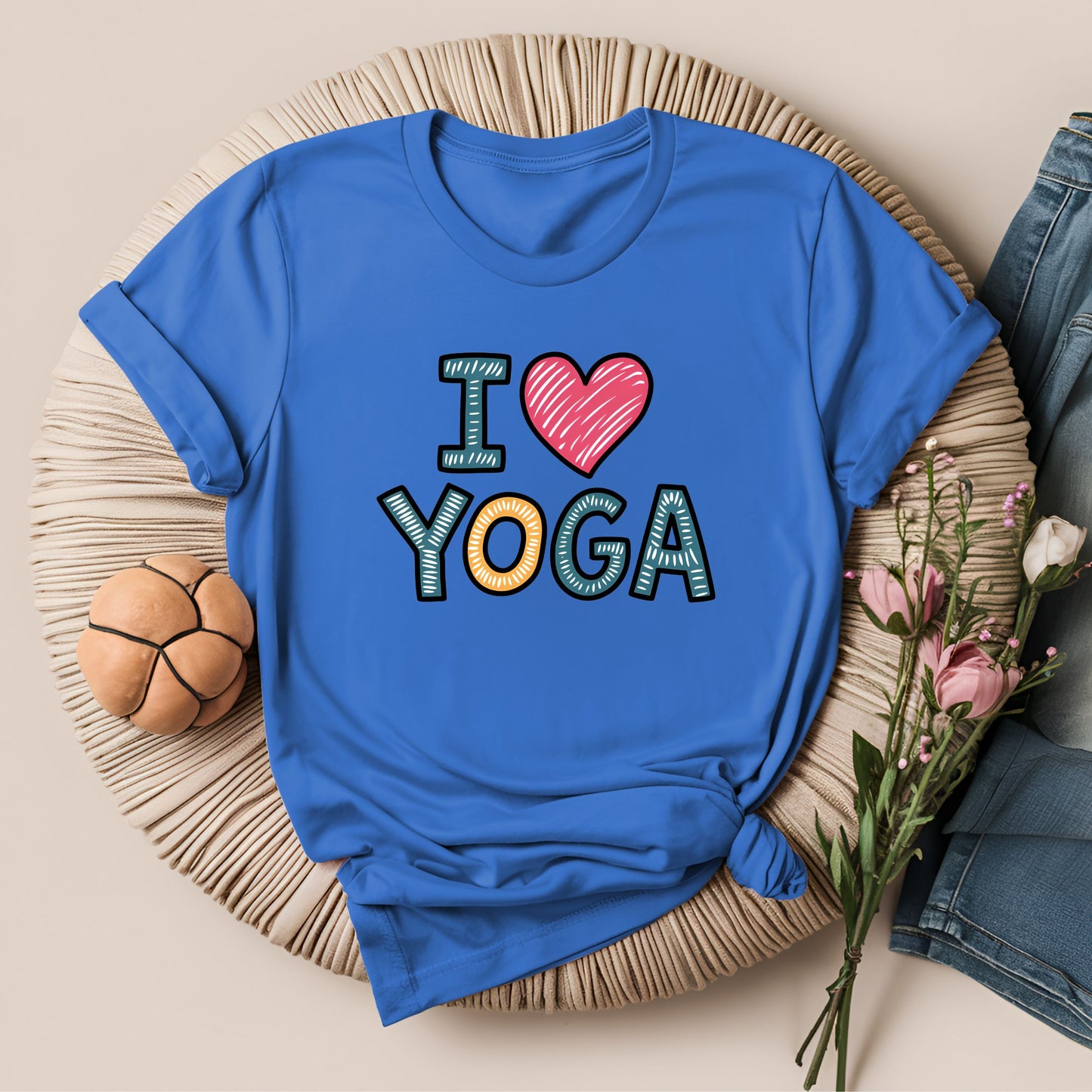 I Love Yoga ❤️ T-Shirt!
