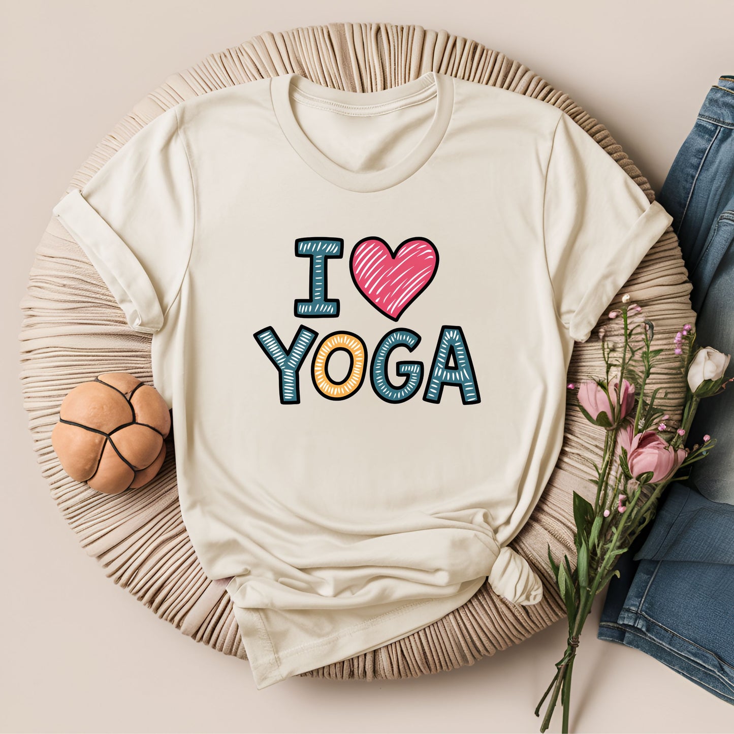 I Love Yoga ❤️ T-Shirt!