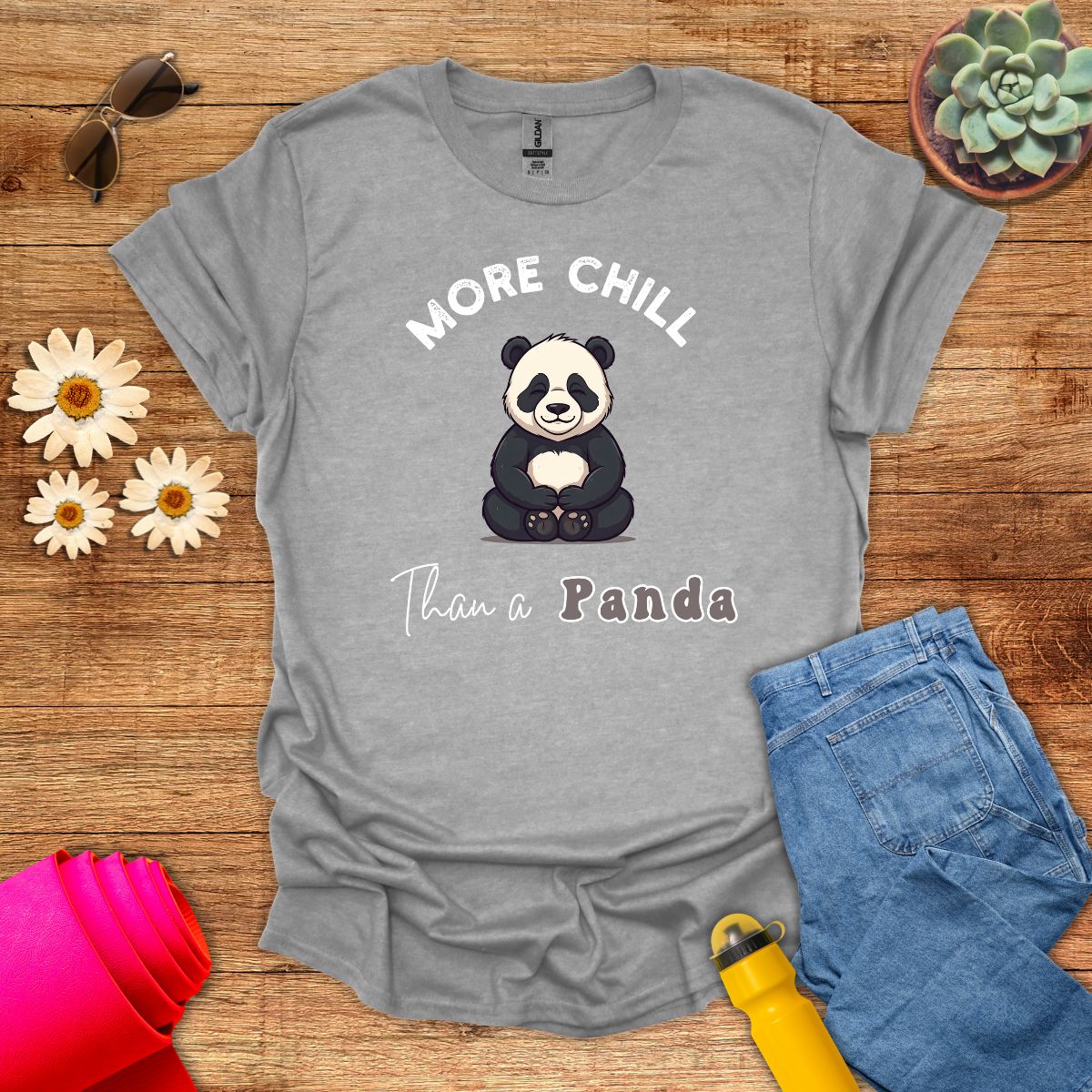 More Chill Than a Panda T-Shirt