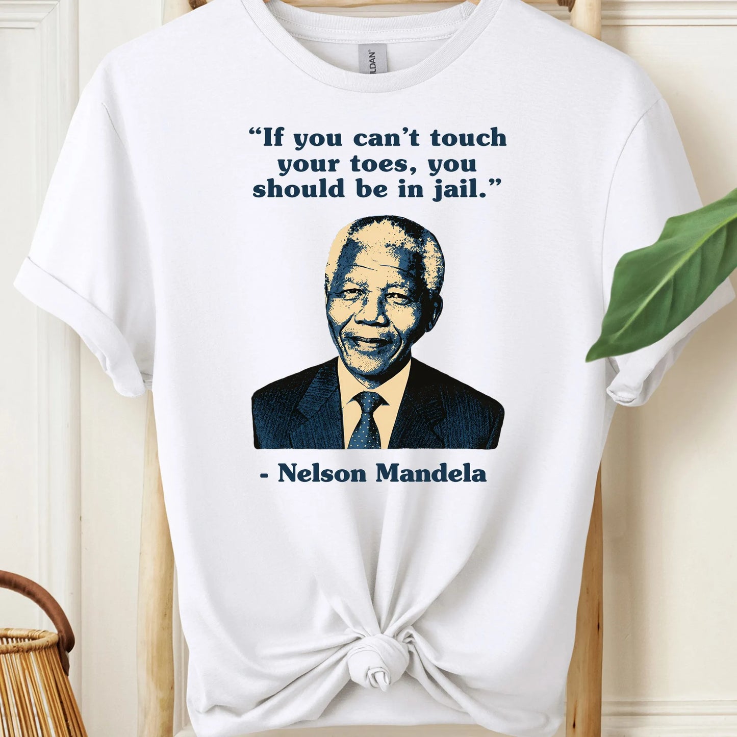 Nelson Mandela Yoga Quote T-Shirt!