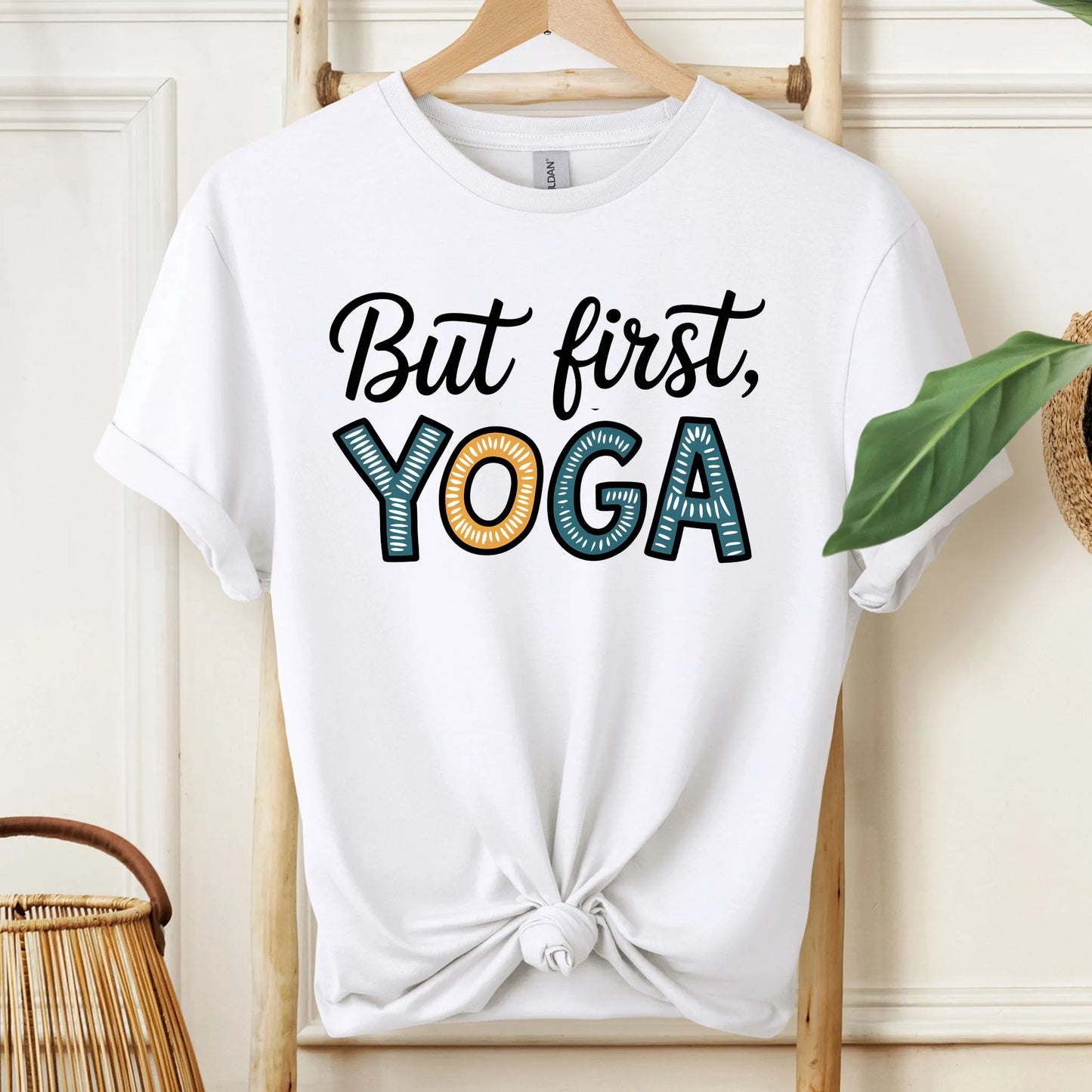 But First, Yoga T-Shirt!