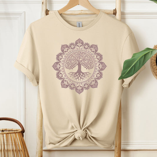 Boho Mandala Detailed T-Shirt