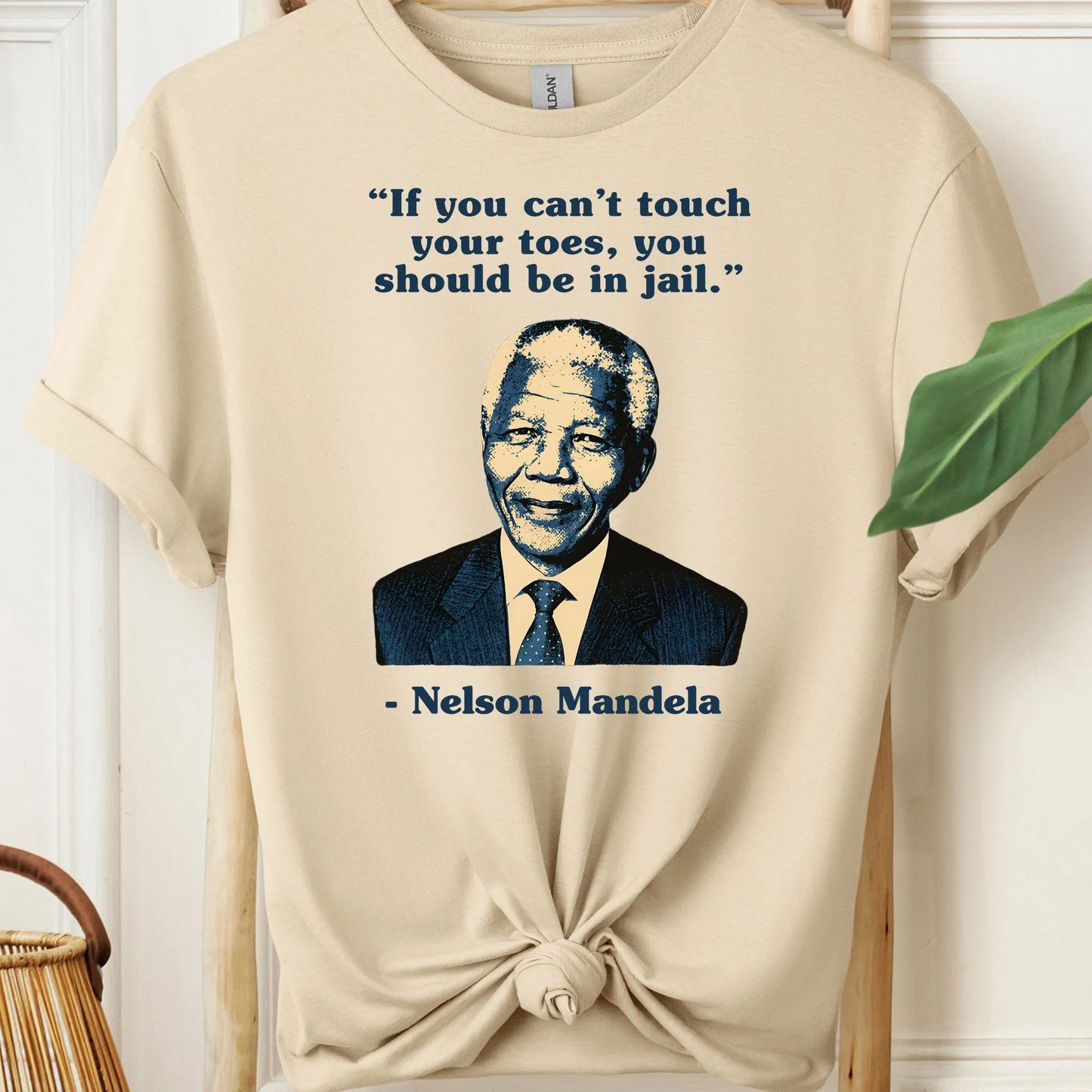 Nelson Mandela Yoga Quote T-Shirt!
