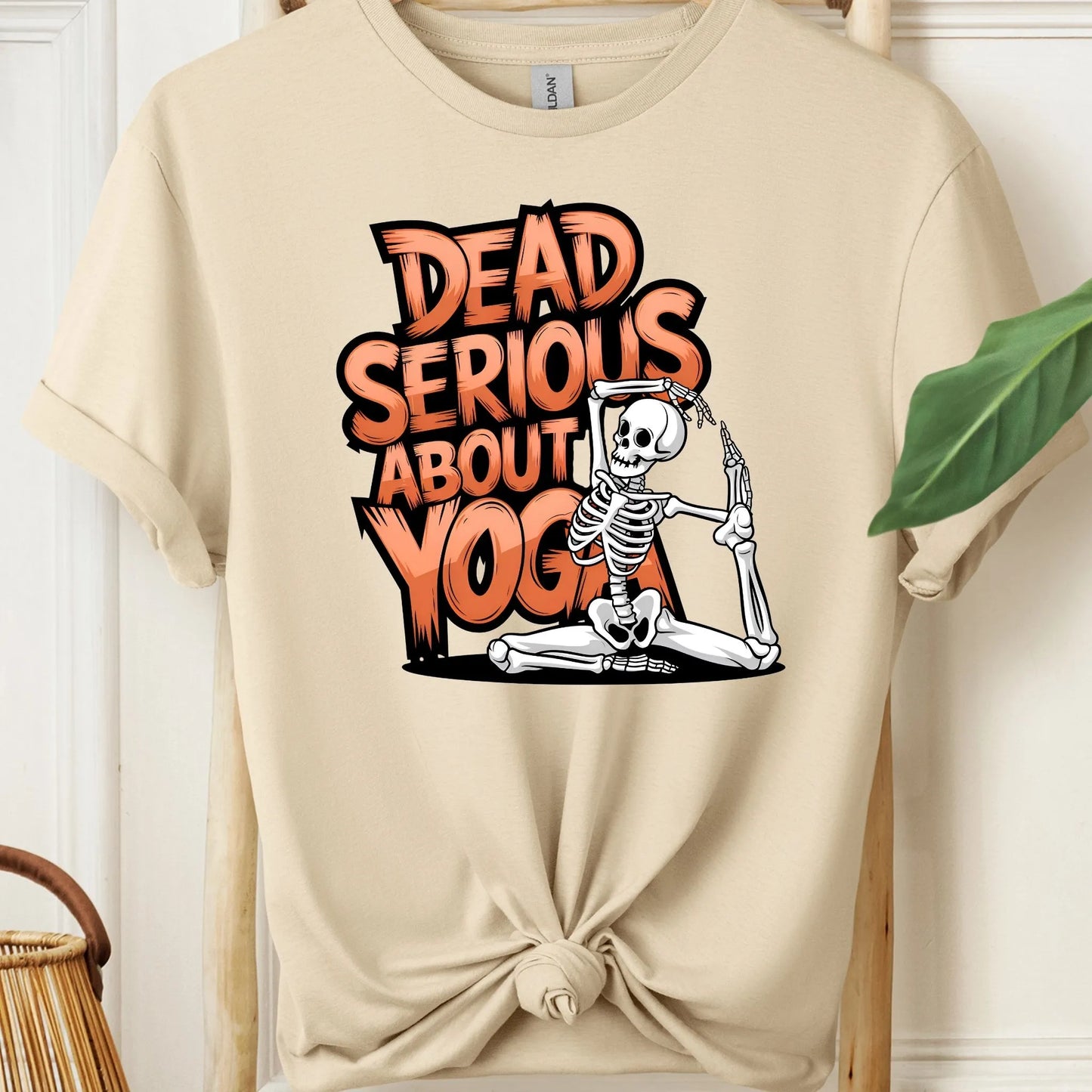Dead Serious About Yoga Spooky T-Shirt!
