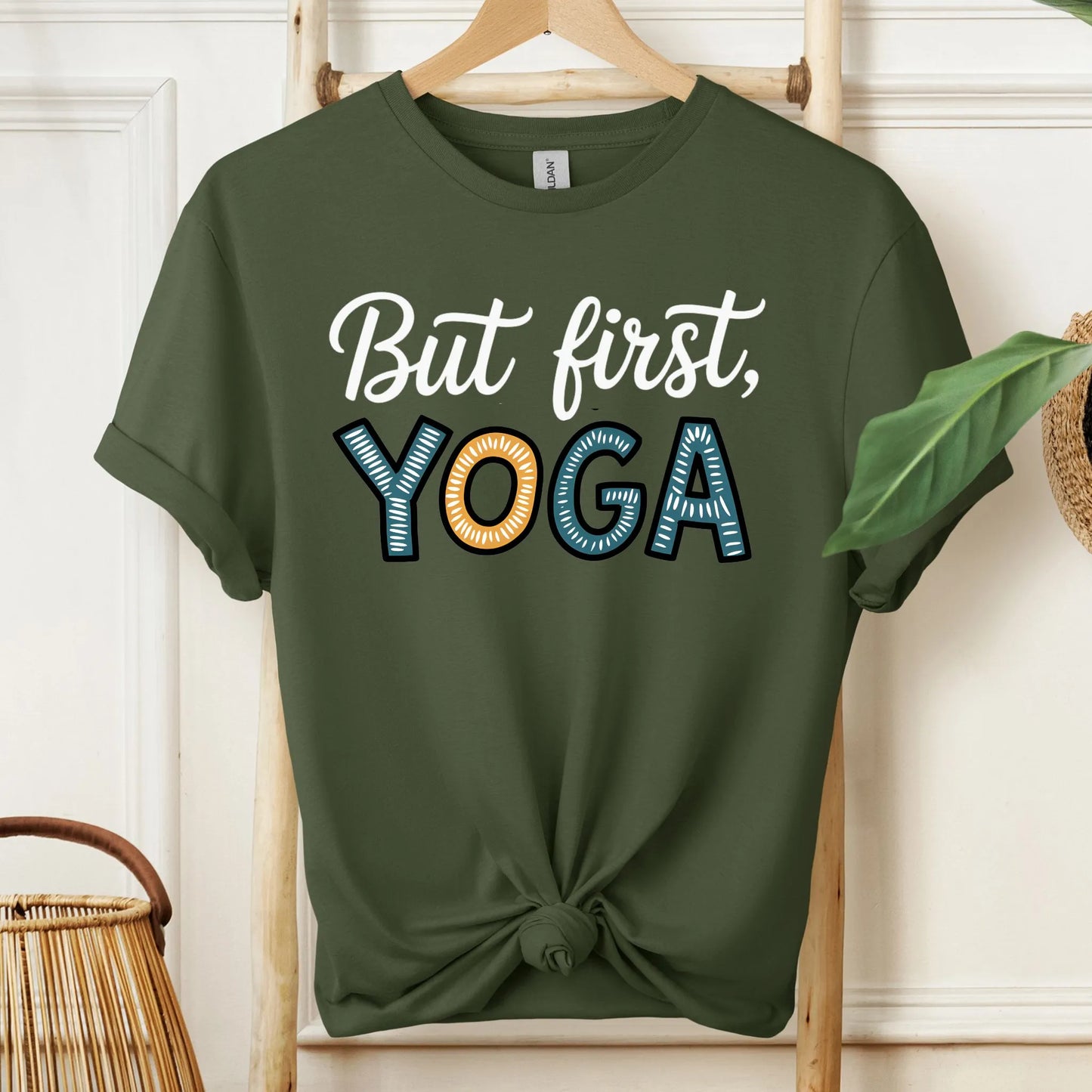 But First, Yoga T-Shirt!