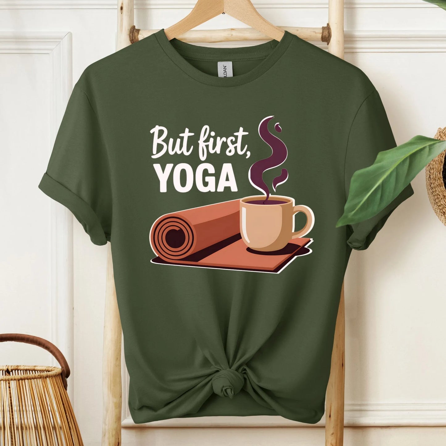 But First Yoga Graphic T-Shirt!