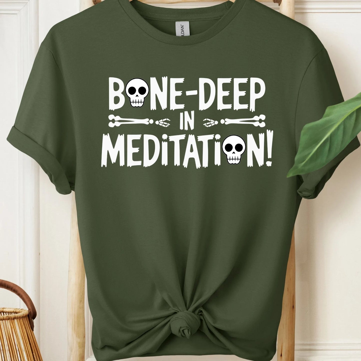 Bone Deep in Meditation T-Shirt!