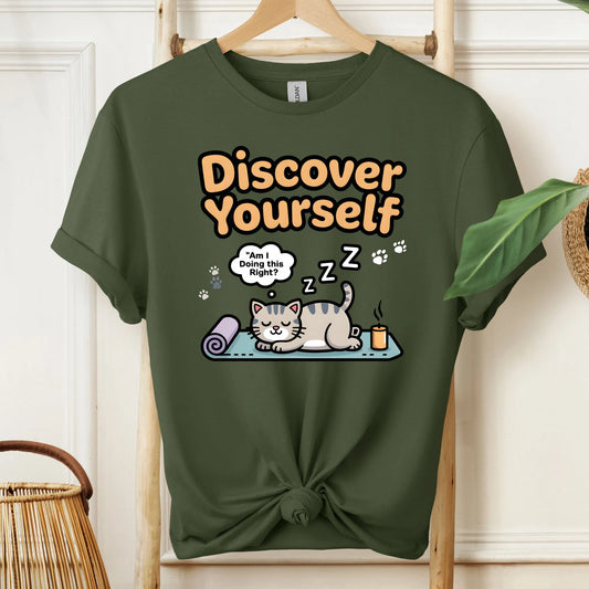 Discover Yourself (Cute Cat Version) T-Shirt!