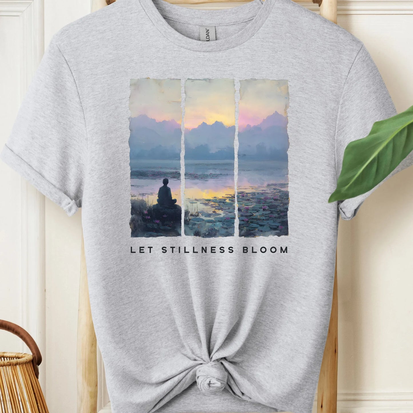 Let Stillness Bloom T-Shirt!