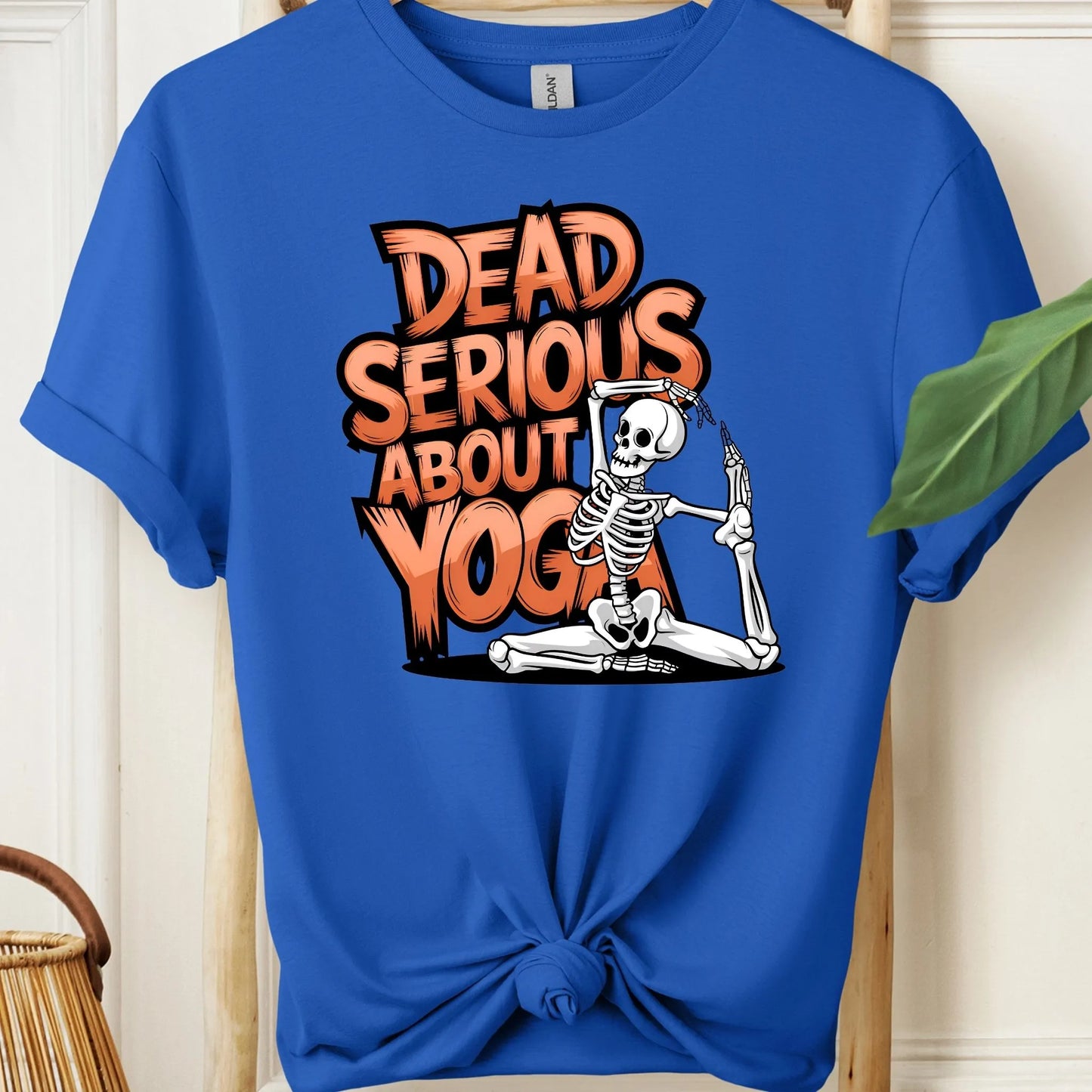 Dead Serious About Yoga Spooky T-Shirt!
