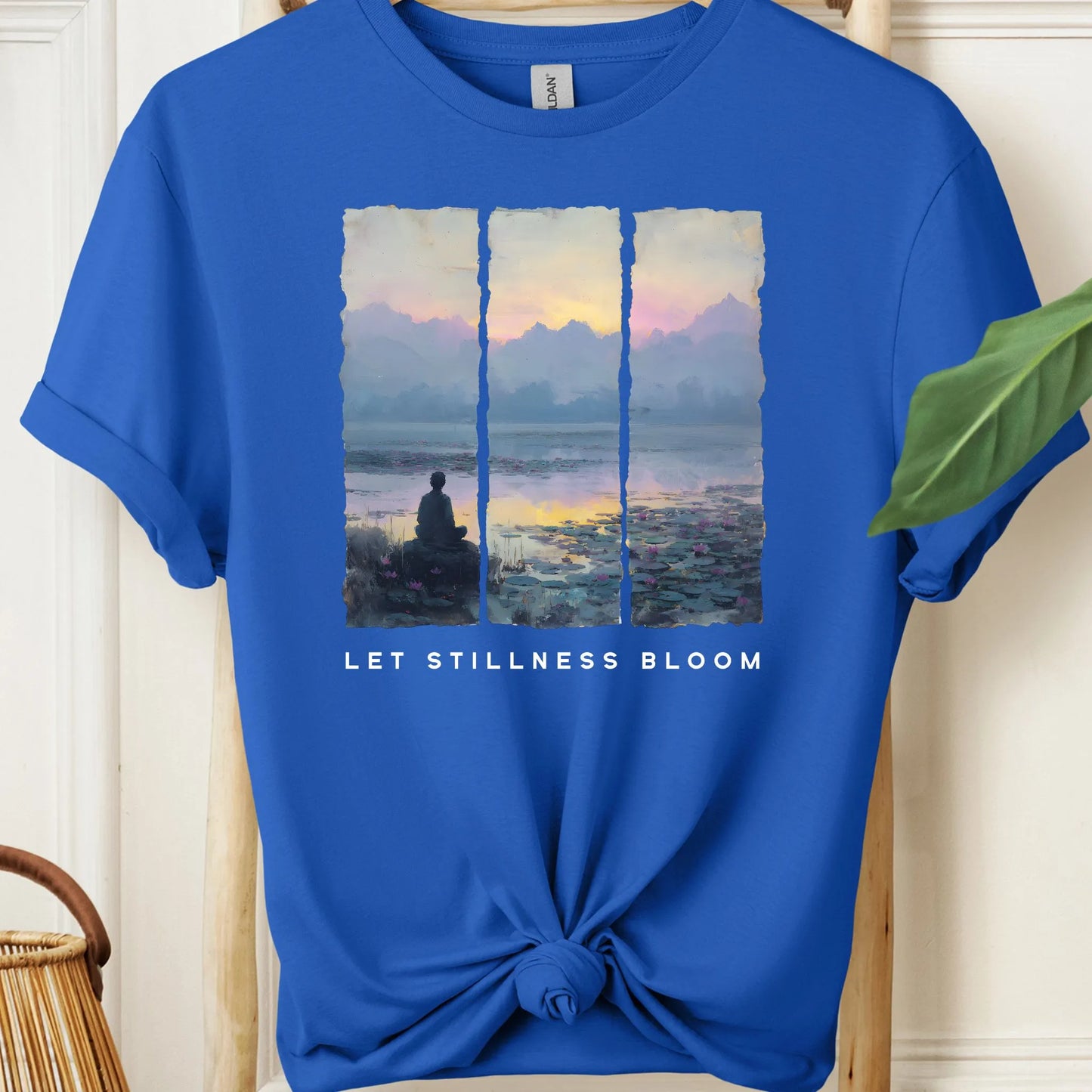Let Stillness Bloom T-Shirt!