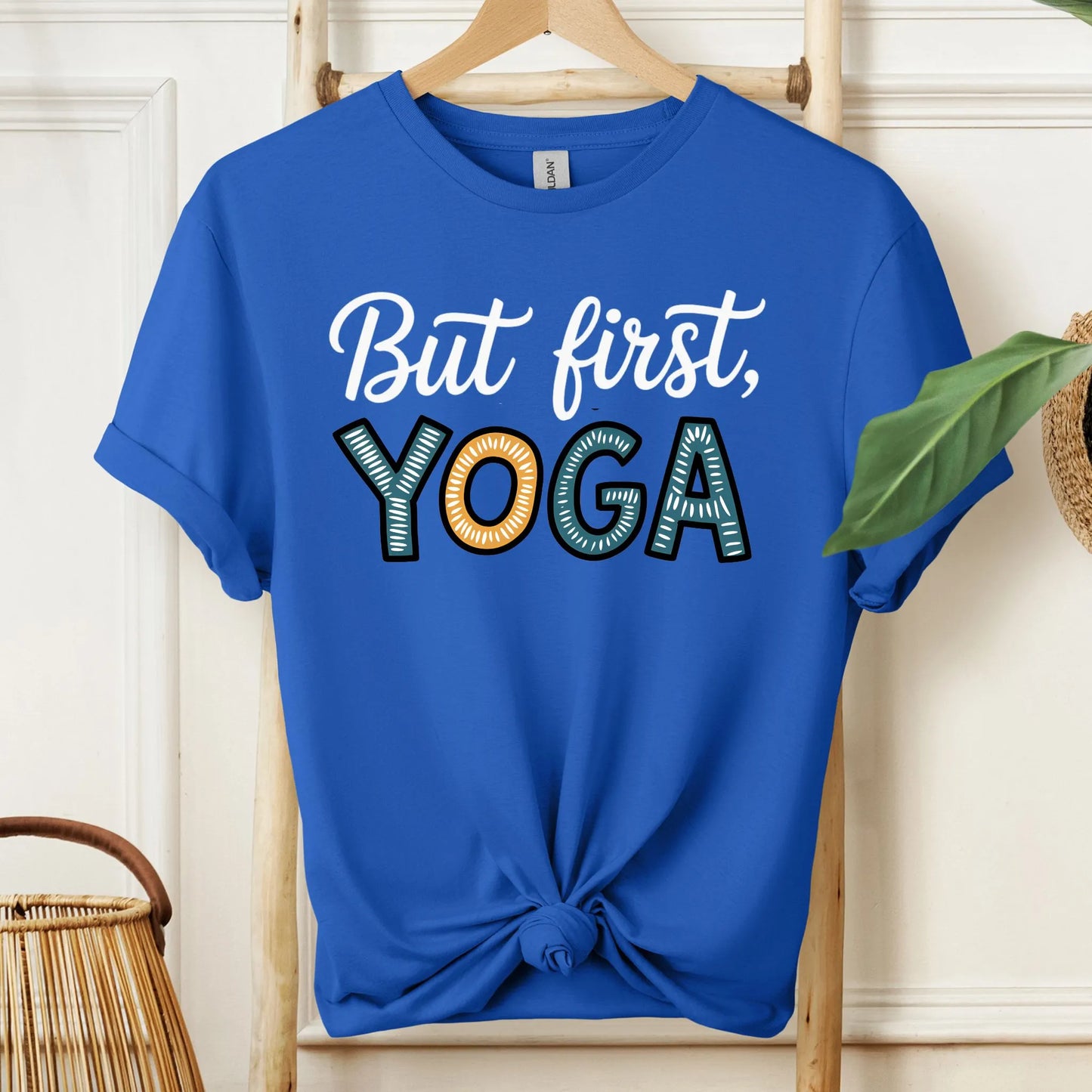 But First, Yoga T-Shirt!