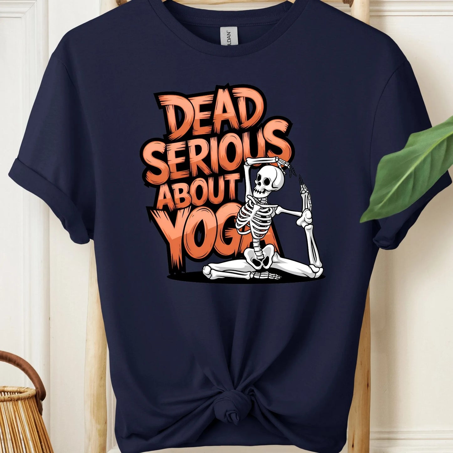 Dead Serious About Yoga Spooky T-Shirt!