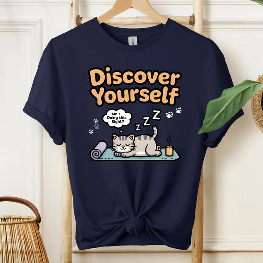 Discover Yourself (Cute Cat Version) T-Shirt!
