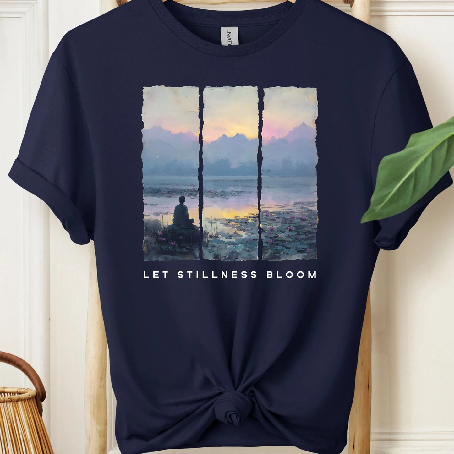 Let Stillness Bloom T-Shirt!