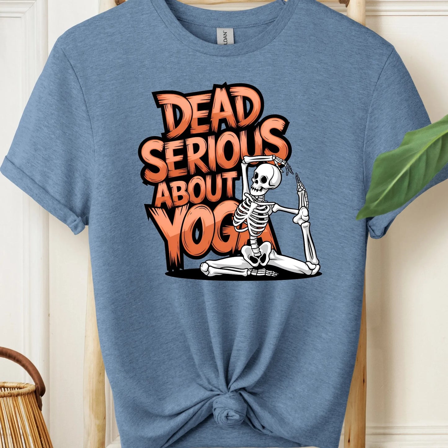 Dead Serious About Yoga Spooky T-Shirt!