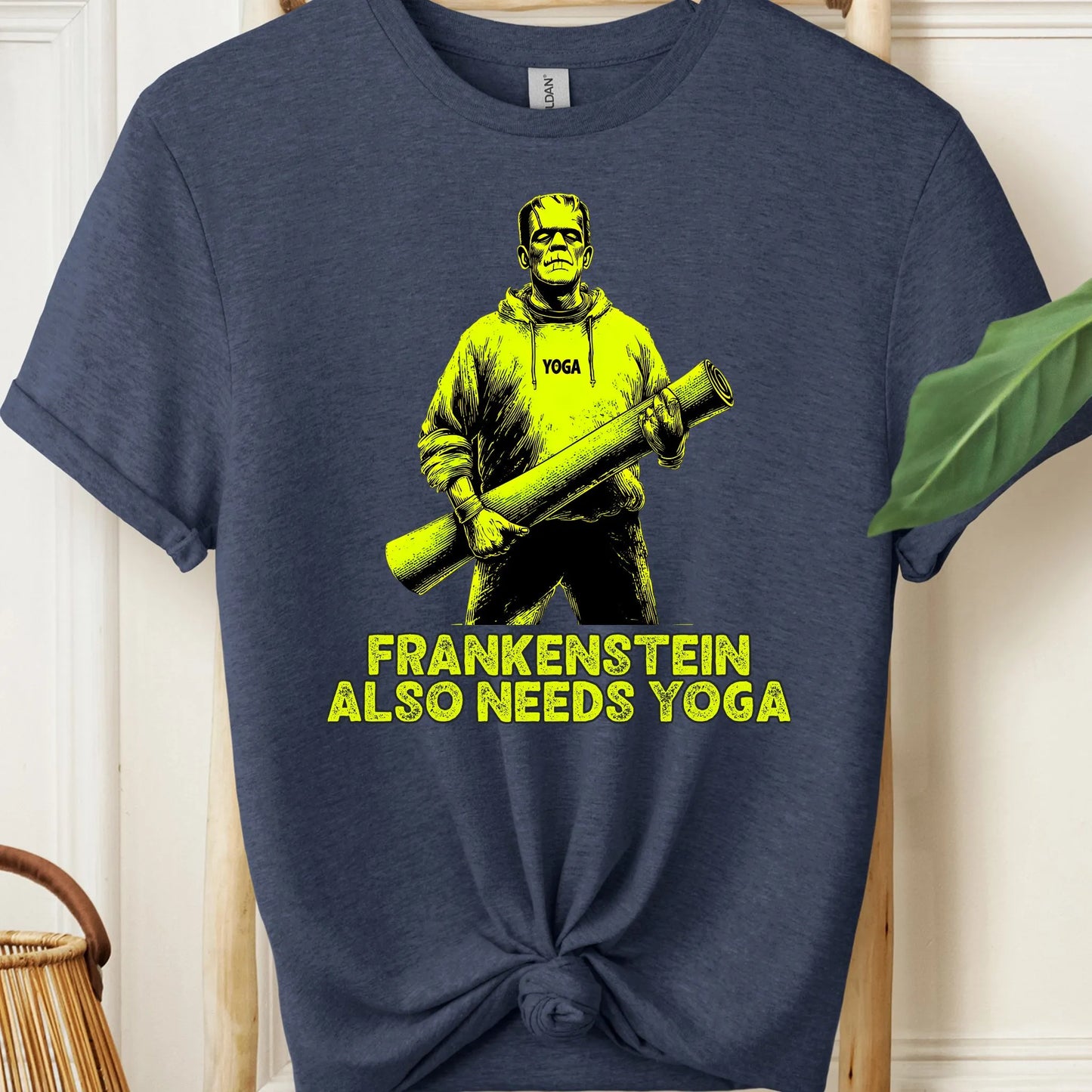 Frankenstein Also Needs Yoga T-Shirt!