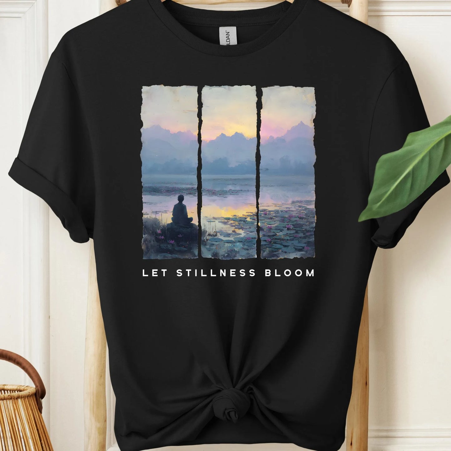 Let Stillness Bloom T-Shirt!