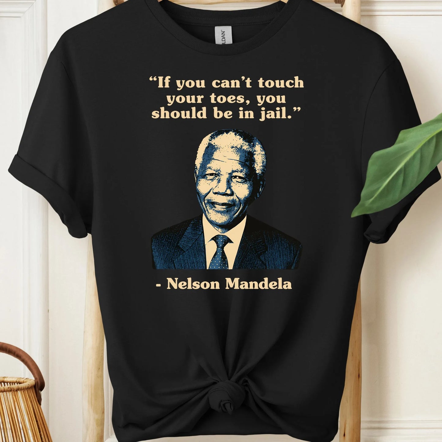 Nelson Mandela Yoga Quote T-Shirt!